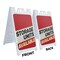 Signmission Storage Units Available, A-Frame & 2 Decals Installed, Heavy-Duty Plastic Frame SBHD-D-2436-30423 - alternate 4