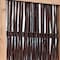 Homeroots 71" Brown Solid Wood Folding Three Panel Screen Room Divider 376806 - alternate 5