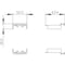 Siemens Reach-around protection for 60mm busbar systems, for size NH000 narrow 3NP1913-1CA10 - alternate 3
