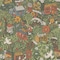 York Wallcoverings Bygga Bo Dark Green Wallpaper MB63003 - alternate 1