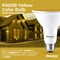 Bulbrite 90-W Equivalent, Yellow Color PAR38 Weatherproof Outdoor E26 Medium Base Flood LED Light Bulb COLOR 861908 - alternate 7