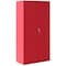 Sandusky Lee Light Duty Welded Steel Combination Cabinet, 30x18x66, Red VFC1301866-01 - alternate 5