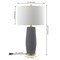 Jonathan Y Roman 28.5" Ceramic LED Table Lamp, Gray JYL5045B - alternate 8