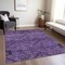 Homeroots 3' X 5' Eggplant Purple And Plum Floral Washable Indoor Outdoor Area Rug 588888 - alternate 8