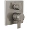 Delta Ara Angular Modern Monitor 17 Series Valve Trim with 6-Setting Integrated Diverter T27967-SS - alternate 1