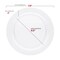 Smarty Had A Party Clear Economy Round Plastic Dinnerware Value Set, 240PK 110CLVP-CASE - alternate 7