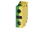 Siemens Support terminal, green/yellow, screw terminal, for front plate 3SU1400-1DA43-1AA0-ZY19 - alternate 1