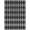 Homeroots 8' X 10' Charcoal Geometric Washable Indoor Outdoor Area Rug 577034 - alternate 8