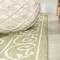 Jonathan Y Charleston Vintage Filigree Textured Weave Green/Cream 2 ft. x 8 ft. Indoor/Outdoor Runner Rug SMB106H-28 - alternate 8