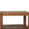Homeroots 55in Brown Solid Wood Fireplace TV Stand 720019 - alternate 8