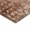 Homeroots 8' Orange Round Ikat Washable Indoor Outdoor Area Rug 576997 - alternate 7