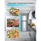 Black&Decker 18.1 cu.ft Top Mount Refrigerator / Freezer with ice maker -Stainless Look BR1810HIMS - alternate 4