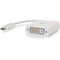 C2G USB-C To DVI-D Video Adapter Converter - White - USB Type C - 1 x DVI, 1 x DVI-D, DVI 29484 - alternate 1