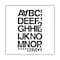 Chartpak Press-On Vinyl Self-Adhesive Numbers and Uppercase Letters, 1.5in Tall, Black Characters, 37 Pieces CHA01040 - alternate 2