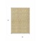 Homeroots 3' X 5' Wheat And Gray Geometric Washable Indoor Outdoor Area Rug 613596 - alternate 7