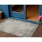 Homeroots 3' X 5' Taupe And Ivory Abstract Washable Indoor Outdoor Area Rug 612370 - alternate 1