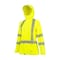 Radians Hi-Vis Rain Jacket, Ripstop waterproof polyester, Class 3 Type R, Hi-Vis Green, 2XL RW12L-3ZGR-2X - alternate 11