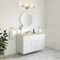 James Martin Vanities Chicago 48" Single Vanity, Glossy White, w/ 3 CM Tajnar Eclos Top 503-V48-GW-3TJR - alternate 6