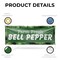 Signmission Farm Fresh Bell Pepper, 18 Inch x 48 Inch, Vinyl Banner B-30578 - alternate 5