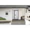 Vdomdoors Front Exterior Prehung FiberGlass Door Frosted Glass / Manux 8102 Grey Ash / Sidelight and Transom MANUX8102EXD-SS-W36+12 x H80+14-LH - alternate 4