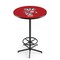 Holland Bar Stool Co 42" Black Wisconsin "Badger" Pub Table L216B4236WI-Bdg - alternate 1