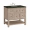 James Martin Vanities Breckenridge 36" Single Vanity, Whitewashed Oak, w/ 3 CM Phantome Eclos Top 330-V36-WWO-3PHT - alternate 8