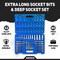 Neiko Extra Long Socket Bits and Deep Socket Set, Tamperproof Torx Plus Bits, E-Torx Sockets 10287A - alternate 5