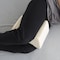 Remedy Knee Pillow for Side Sleepers Contoured Memory Foam Leg Pillow with Washable Cover, Off-White 80-90014 - alternate 6