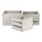 Homeroots Set of Three Gray Solid Wood Crate, 3PK 487683 - alternate 7