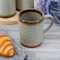 Gibson Home Terra Bella 4 Piece 18.5 Ounce Terracotta Mug Set in Smoke 142558.01 - alternate 4