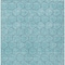 Homeroots 10' X 14' Teal Blue And Navy Blue Geometric Washable Indoor Outdoor Area Rug 613595 - alternate 6