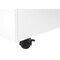 Homeroots 25" White And Gray Particle Board and Wood Filing Cabinet With Drawers 333354 - alternate 8