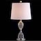Jonathan Y Aubrey 24" Crystal LED Table Lamp, Clear, 2PK JYL2045A-SET2 - alternate 11