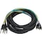 Monoprice 6 Meter (20ft) 8-Channel 1/4inch TS Male to RCA Male Snake Cable 601294 - alternate 1