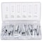 Neiko 60 Piece Clevis Pins Assortment Kit, 3/32 in, 1/8 in, and 5/32 in Hole Sizes 50414A - alternate 1