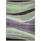 Homeroots 5' X 8' Purple And Green Abstract Washable Indoor Outdoor Area Rug 603684 - alternate 8