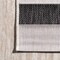 Jonathan Y Aveiro Wide Stripe Black/Cream 4 ft Round Indoor/Outdoor Area Rug SMB112B-4R - alternate 7