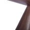 Homeroots 59" Brown Rounded Solid Wood Pedestal Base Dining Table 370716 - alternate 3