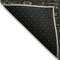 Homeroots 9' X 12' Charcoal Medallion Washable Indoor Outdoor Area Rug 607396 - alternate 8