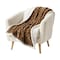 Lavish Home Sherpa Fleece Throw Blanket 50x60-Inch Machine-Washable Reversible Throw Fluffy Blankets, Leopard 61-00005-ANIMAL-LE - alternate 7