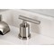 Kingston Brass Widespread Bathroom Faucet with Pop-Up Drain, Brushed Nickel KB8928CML - alternate 5