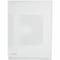 Universal One File Jacket, Clear, 9" W, 25PK UNV50780 - alternate 2