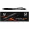 Pentonic Retractable Ballpoint Pens, 0.7 mm Fine Pen Point, Retractable, Black Ink, Nickel Silver Tip, 48PK PEN12120 - alternate 1