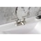 Kingston Brass Double-Handle 4" Centerset Bathroom Faucet with Pop-Up Drain, Brushed Nickel FB5628CML - alternate 5