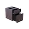 Boss 2 Drawer Desk Pedestal, Driftwood, Legal, Letter N108-DW - alternate 2