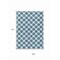 Homeroots 9' X 12' Teal Blue And Ivory Polka Dot Washable Indoor Outdoor Area Rug 614945 - alternate 8
