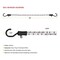 Mytee Products (25 Pcs) 36in Heavy Duty Adjustable Bungee Cords with hook for Outdoor & Indoor BUNGEE-ADJ51636 - alternate 8