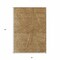 Homeroots 3' X 5' Gold Brown And Ivory Abstract Washable Indoor Outdoor Area Rug 597016 - alternate 6
