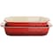 Crock-Pot Crock Pot Artisan 2 Piece Stoneware Bake Pans in Gradient Red 120183.02RR - alternate 1