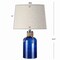 Jonathan Y Azure 23.5" Glass Bottle LED Table Lamp, Cobalt/Natural JYL1004A - alternate 9